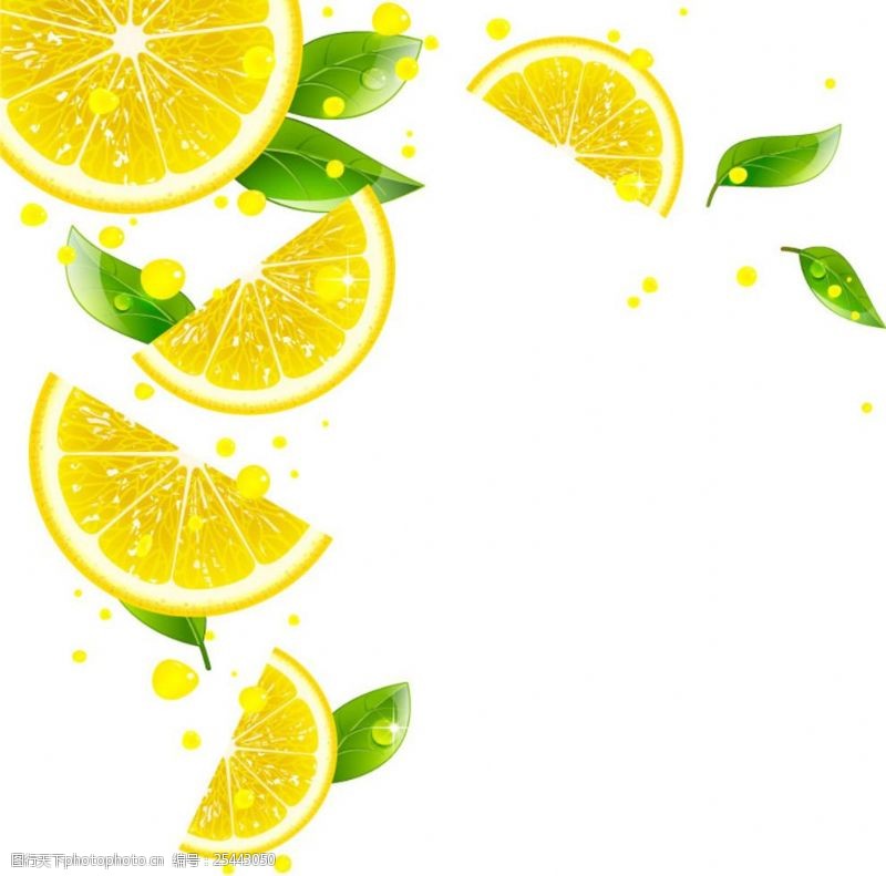 果汁饮料设计柠檬
