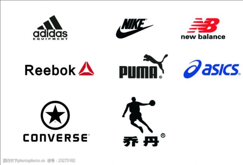新百伦鞋子logo标志