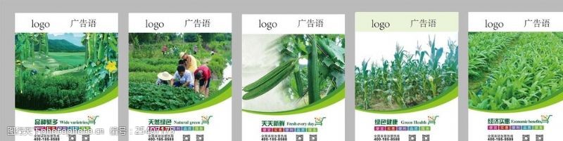 绿色农业农业生鲜海报