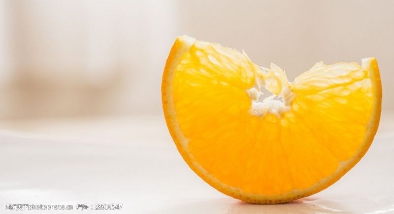 水果切面新鲜美味的橙子