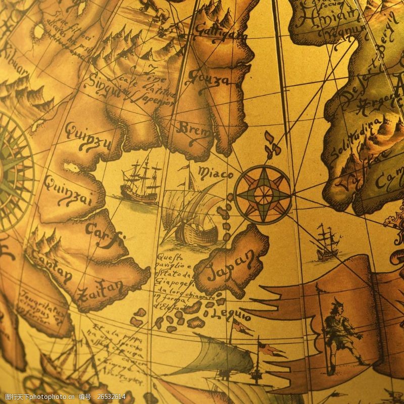 maps古老地图素材086图片