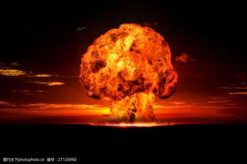 核爆炸黄昏原子弹爆炸图片