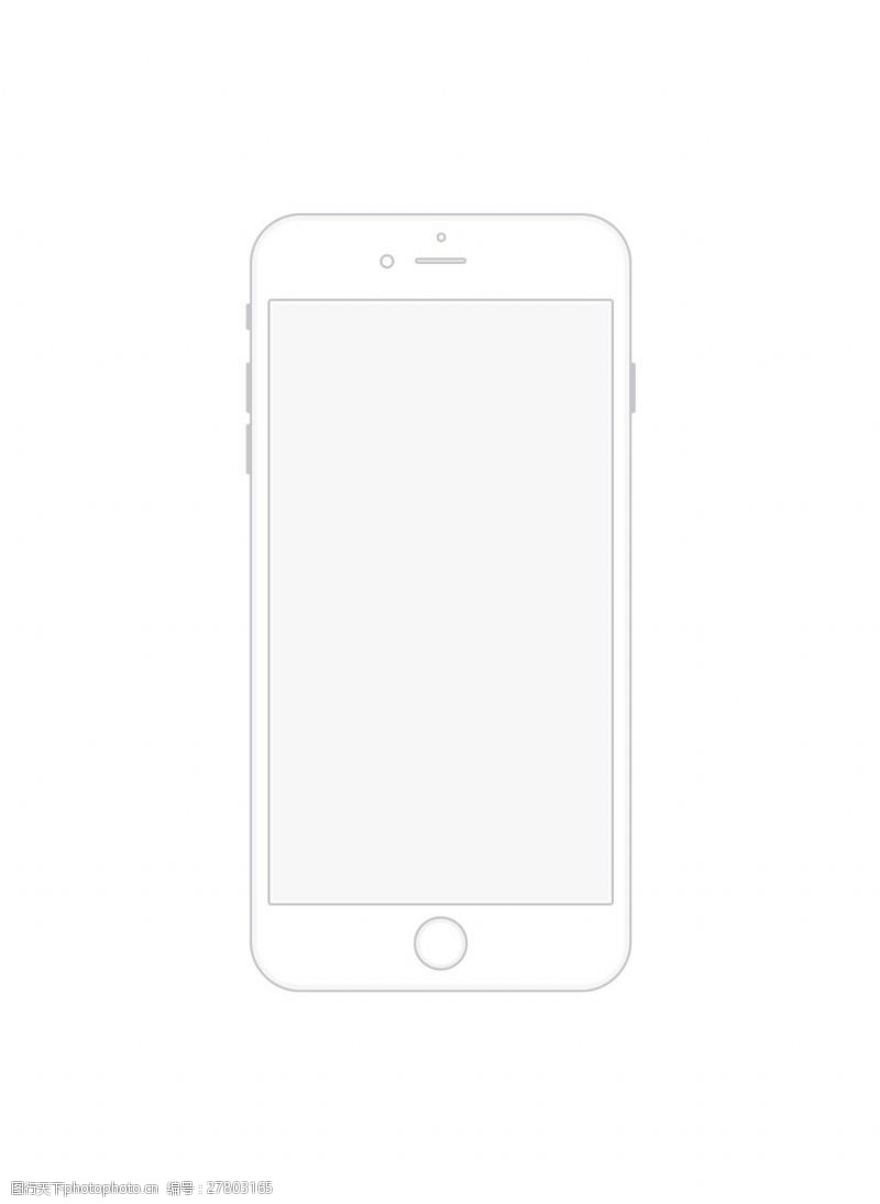 苹果6最小的iPhone6线框