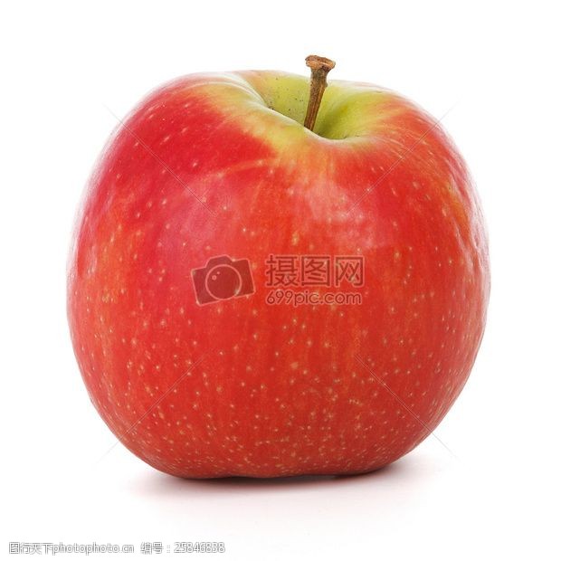 好多苹果白色画布中的红苹果