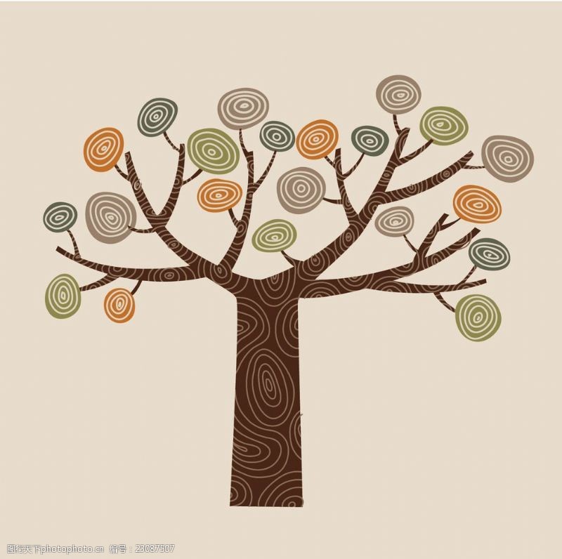 纺织品圈圈树