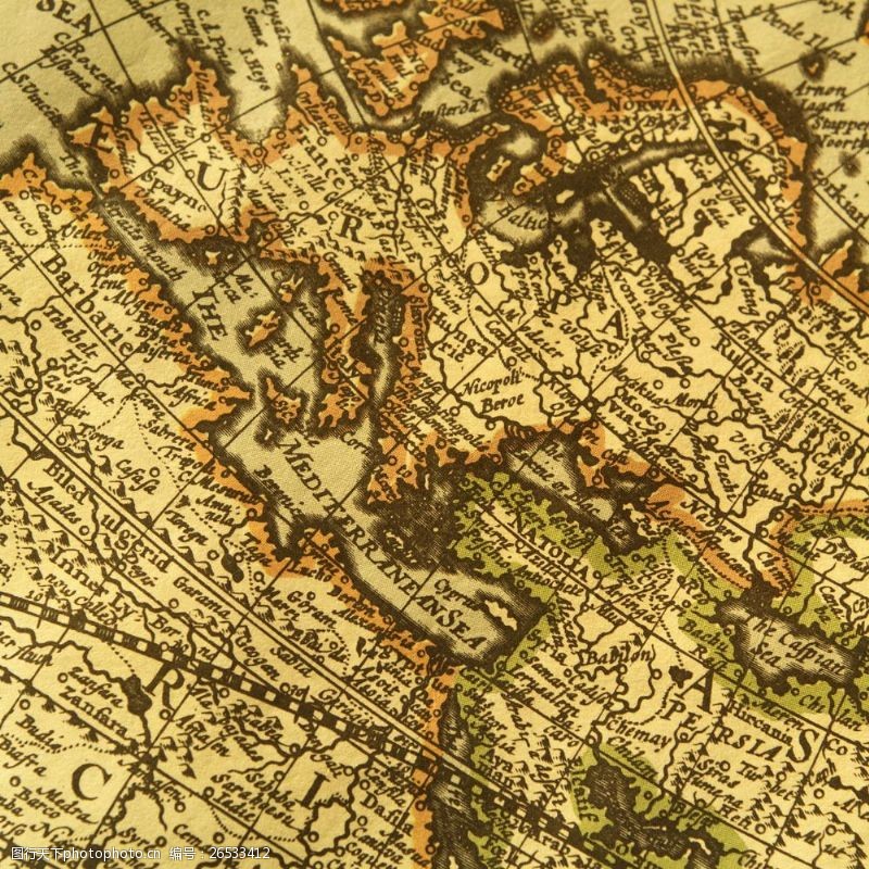 maps古老地图素材033图片