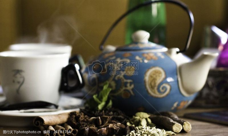 茶罐饮料罐茶杯调料食堂茶壶