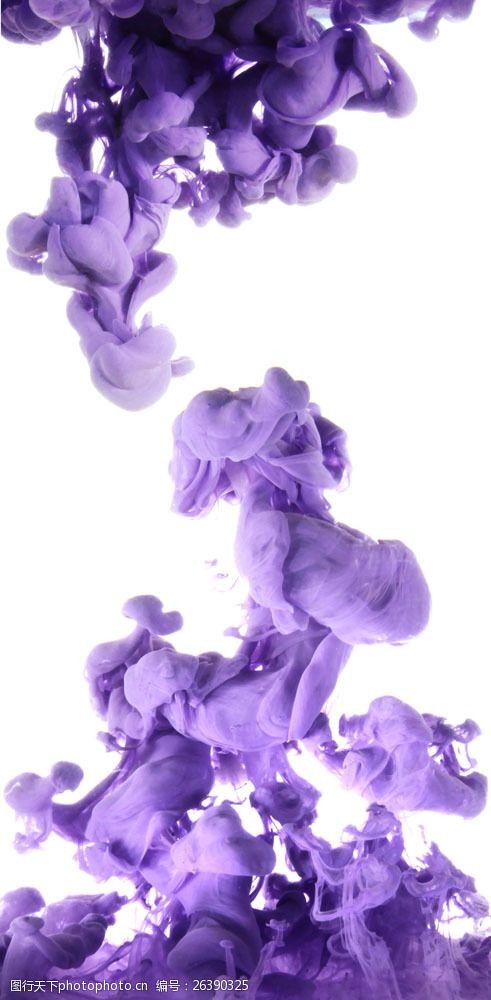 其他类别紫色云状油漆图片