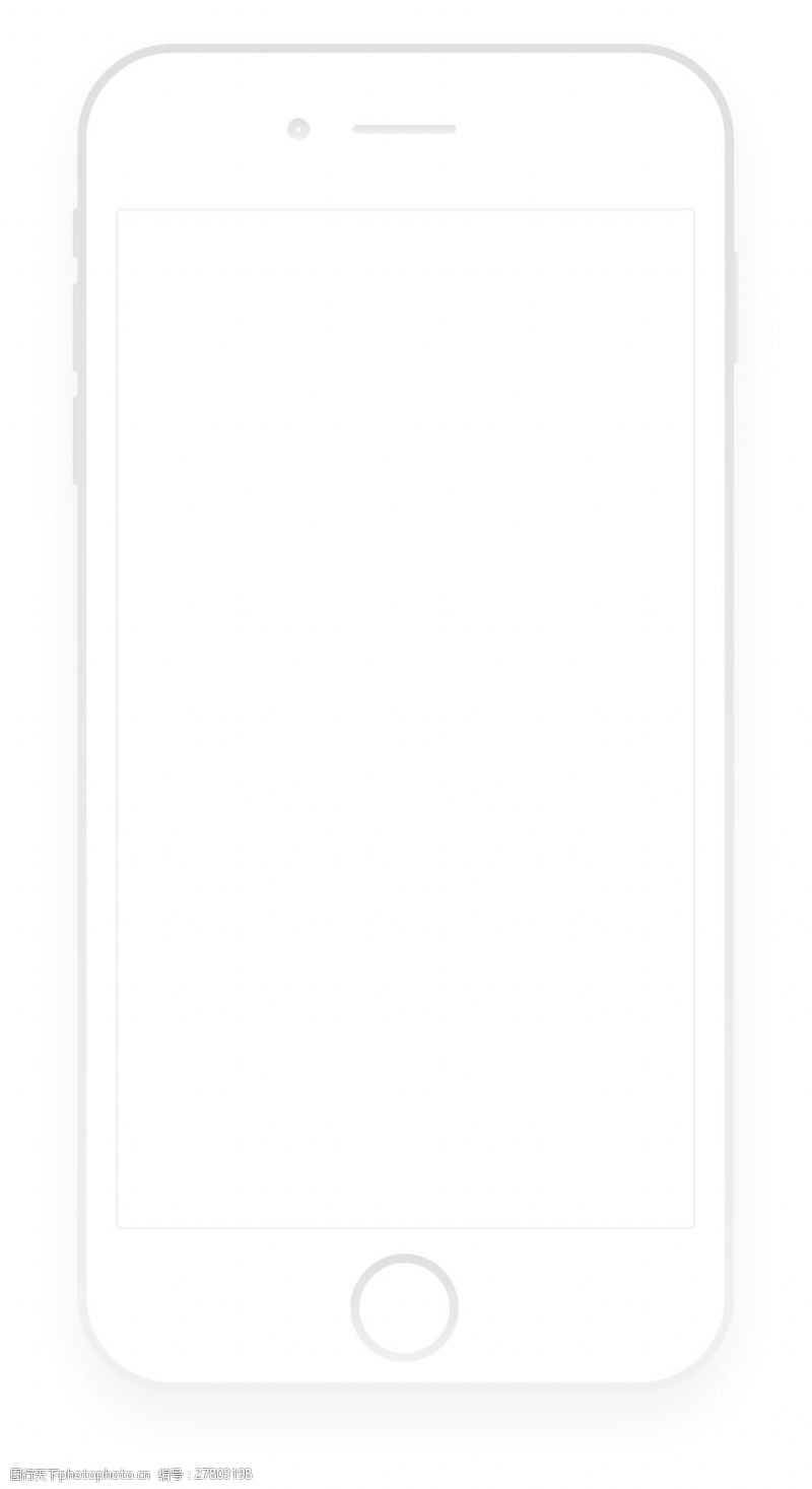 苹果6iPhone6简单的线框