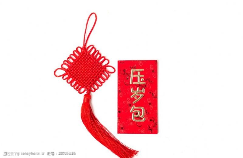 中国艺术节中国春节寓意红包摆拍
