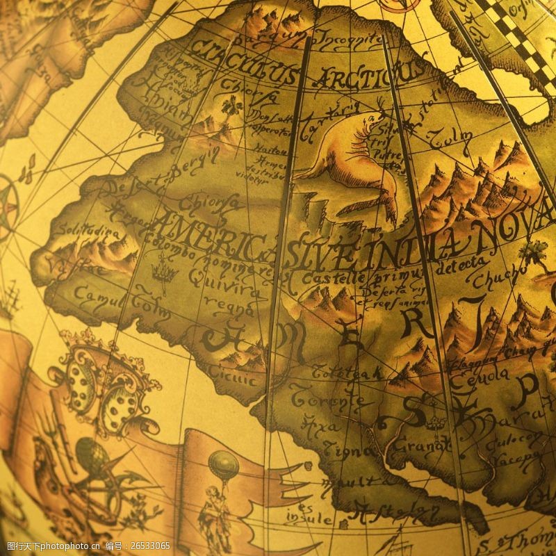 maps古老地图素材087图片