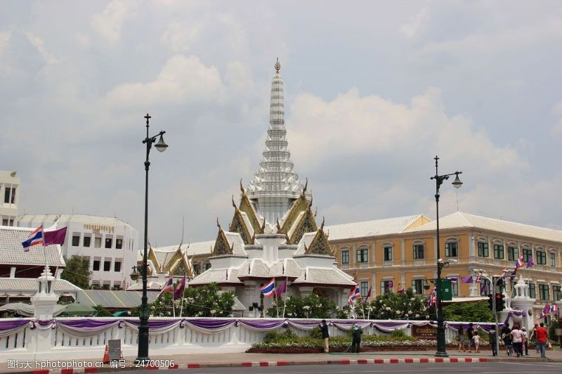 美国城市泰国建筑风景图片