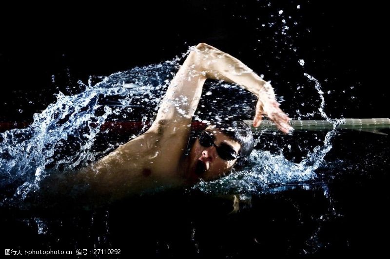潜水运动游泳比赛运动图片