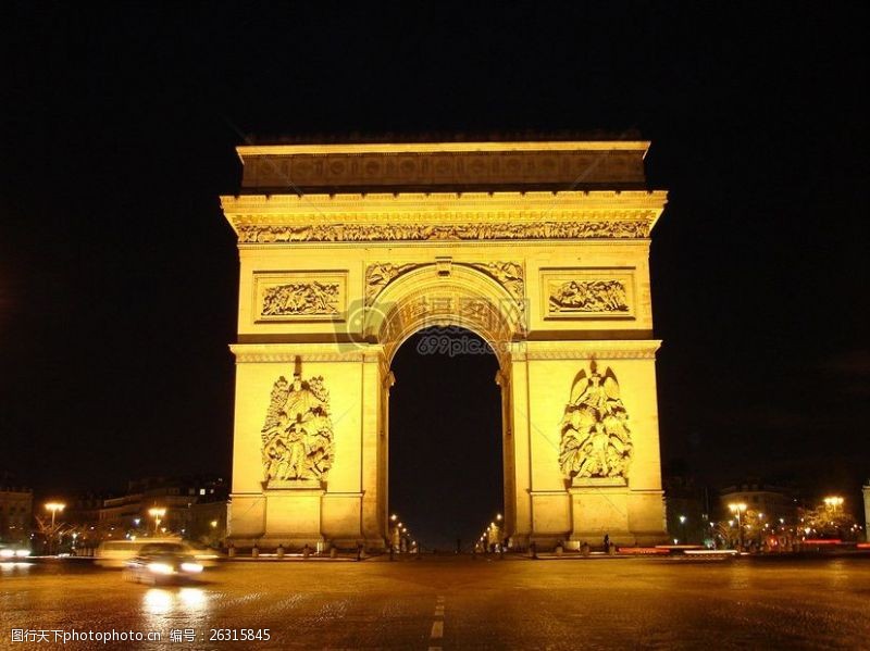 凯程著名的巴黎凯旋门