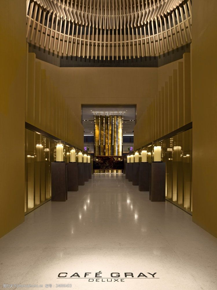 豪华走廊香港奕居酒店走廊设计图片