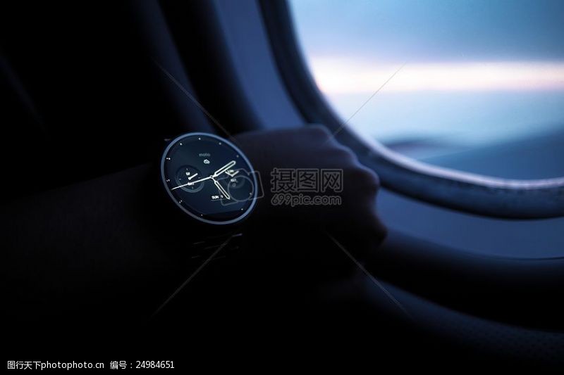 手表技术时间手表数码智能手表摩托罗拉MOTO360