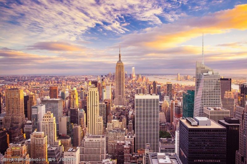 美国城市美丽纽约风景图片