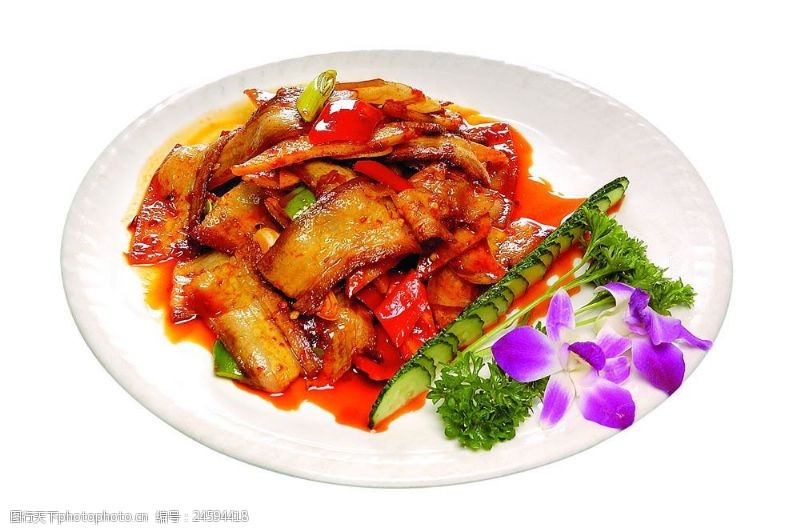 中华菜肴麦粑回锅肉图片