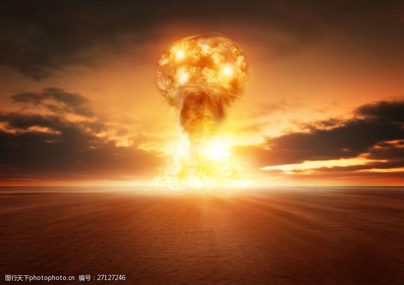 核爆炸沙漠原子弹爆炸图片