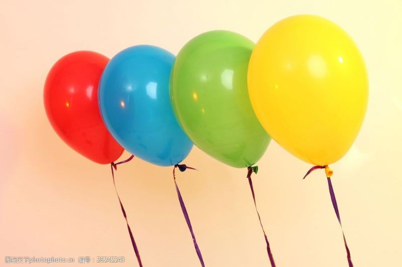 各种颜色的球各种颜色的气球图片