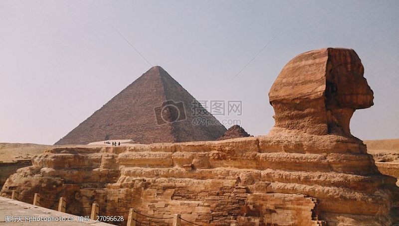 沙漠旅游埃及伟大狮身人面像吉萨