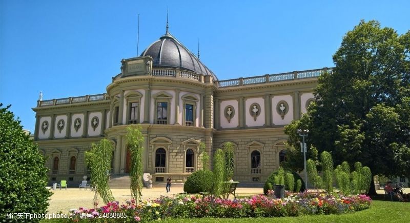 瑞士风光瑞士日内瓦万国宫