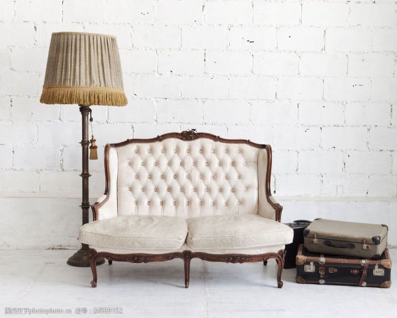 复古家具欧式沙发效果图图片
