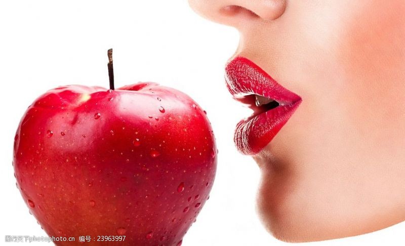 嘴唇诱惑苹果