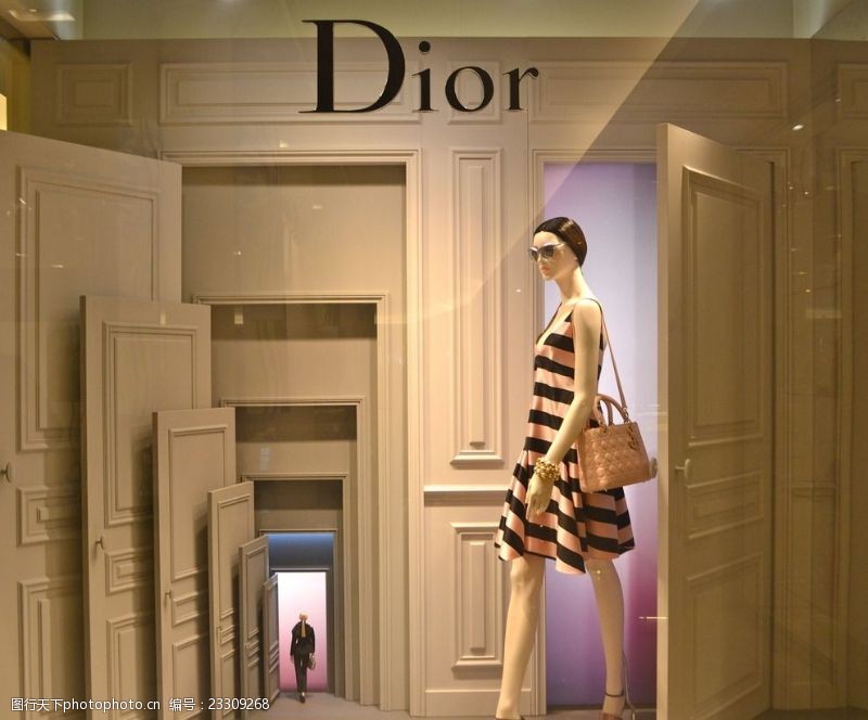 店铺陈列Dior陈列