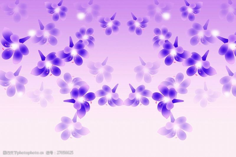 高清壁纸墙纸紫色花卉背景墙
