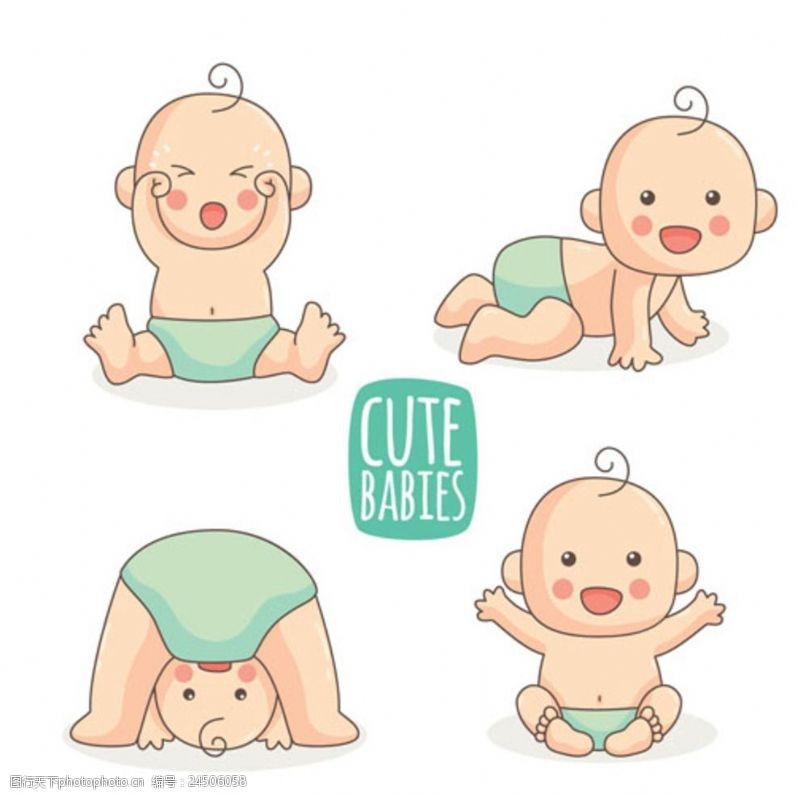 美术班宝宝婴儿宝贝插图