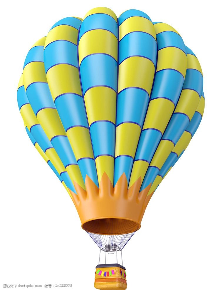美丽的蓝天美丽的热气球设计高清