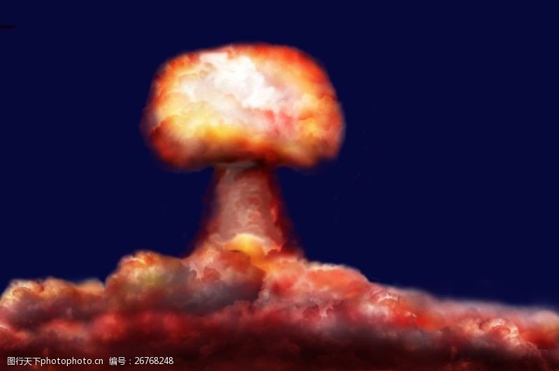 原子弹核爆炸图片