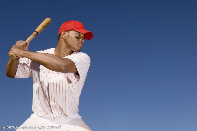 黑人棒球运动员图片