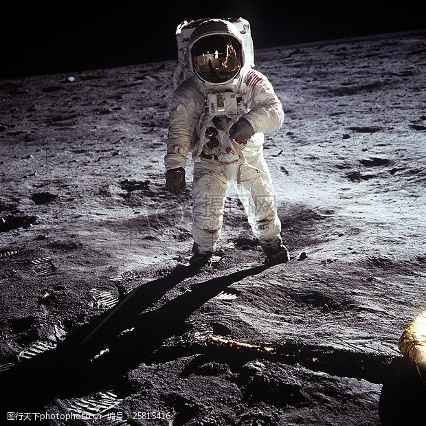 空间月亮着陆宇航员月球阿波罗月亮表面月球表面空间探索宇航服