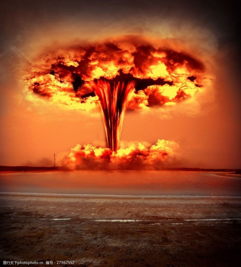 原子弹爆炸图片