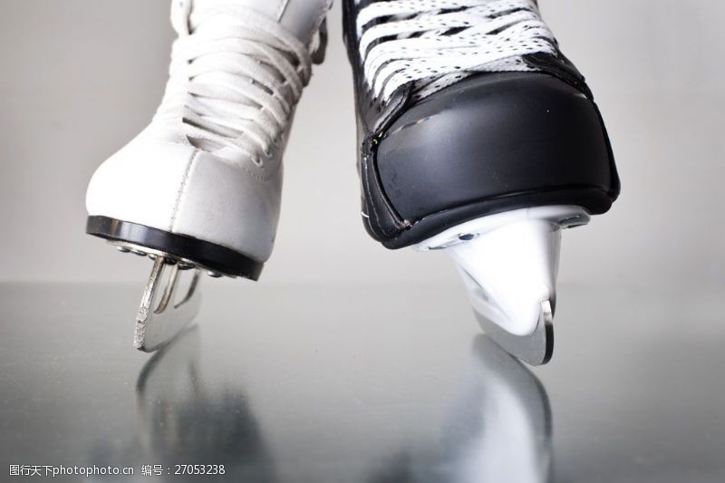 滑冰鞋溜冰鞋摄影图片