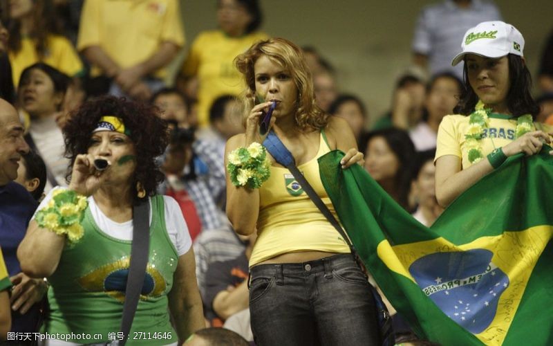 世界杯正在欢呼的女球迷图片