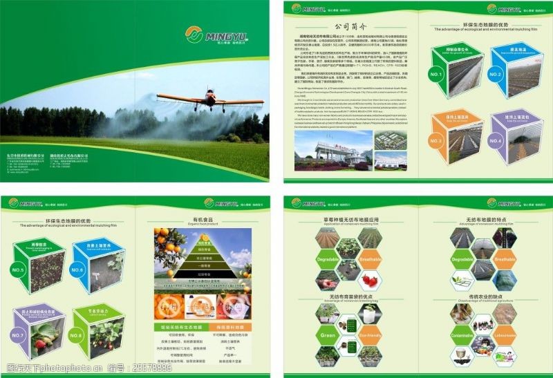 绿色农业企业画册