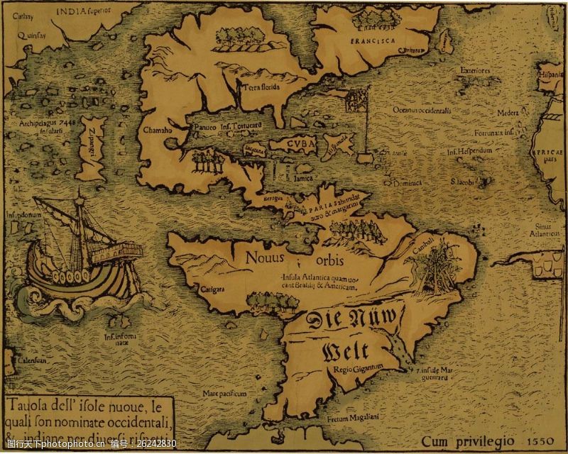 maps古老地图素材015图片