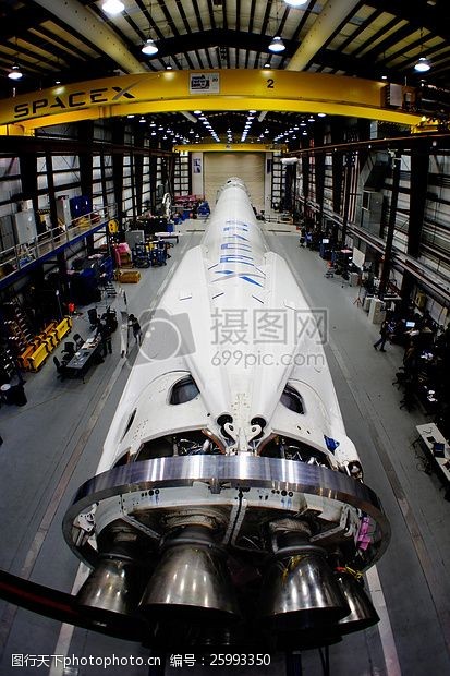机库火箭火箭科学交通Spacex公司行业发展纳维