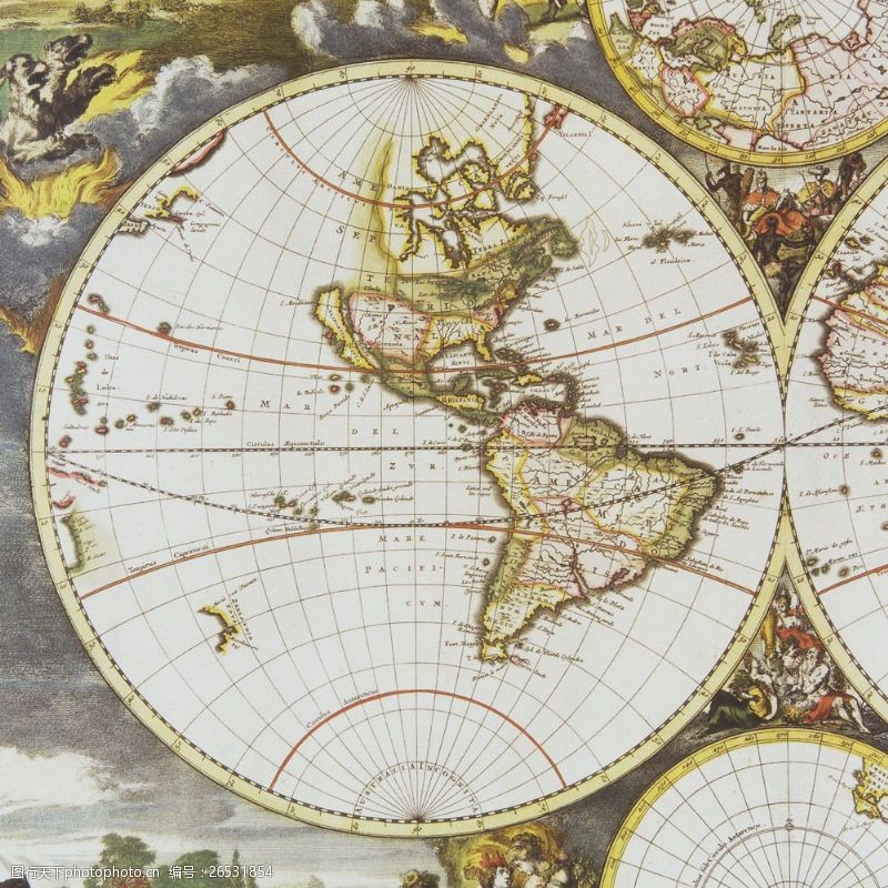 maps古老地图素材038图片