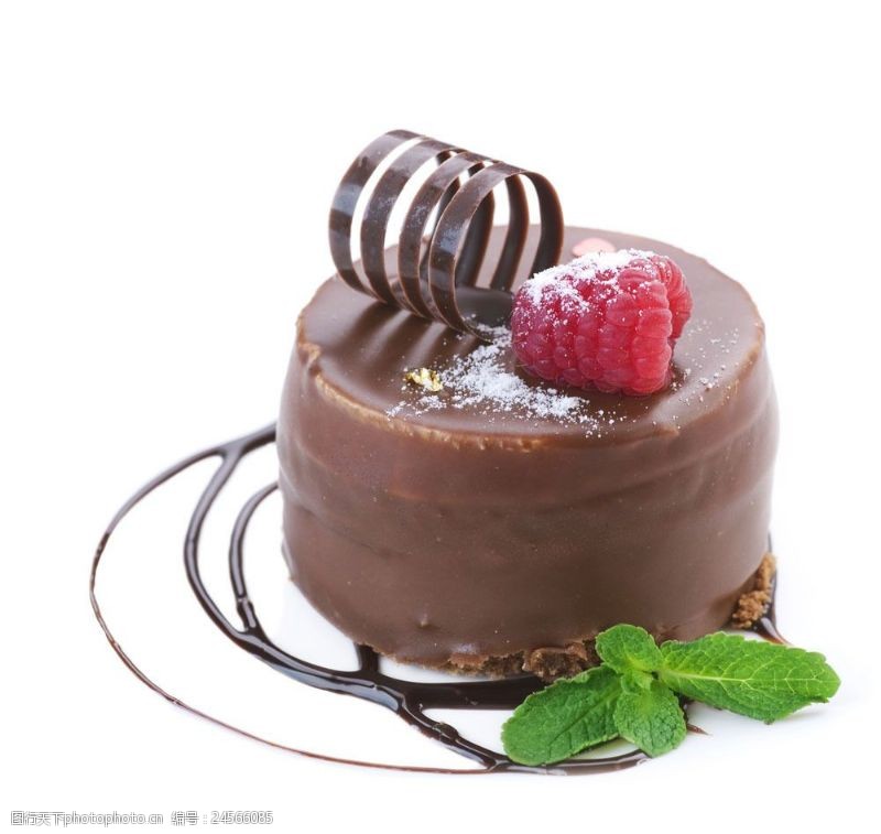 巧克力蛋糕巧克力甜品图片