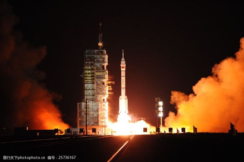 太空船中国航天火箭图片