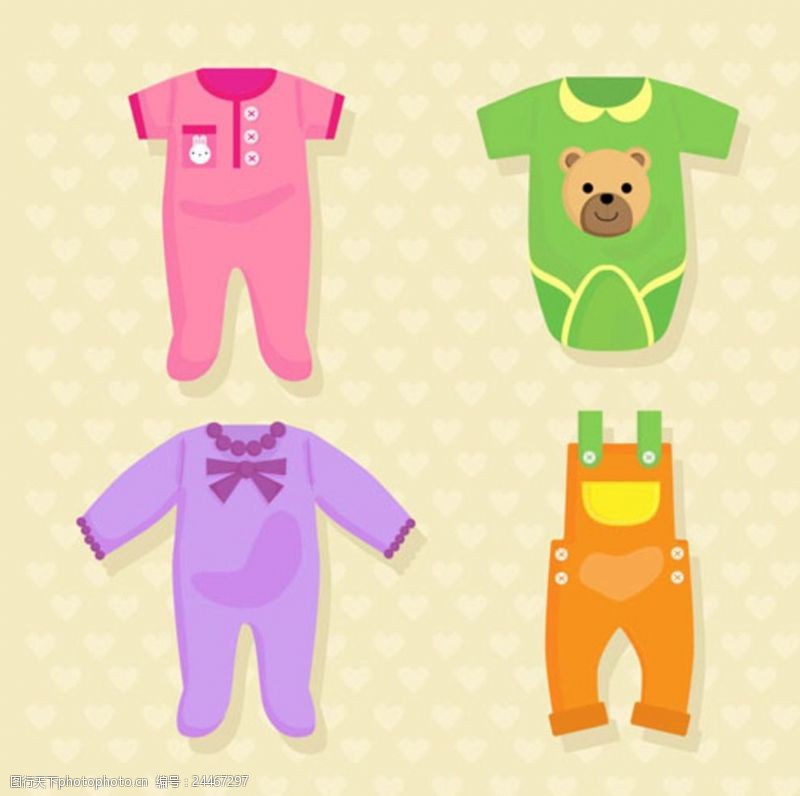 班服模版卡通母婴儿童男女宝宝服装