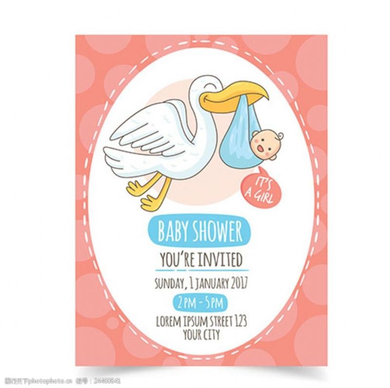 游乐园展板卡通母婴店宝宝派对海报