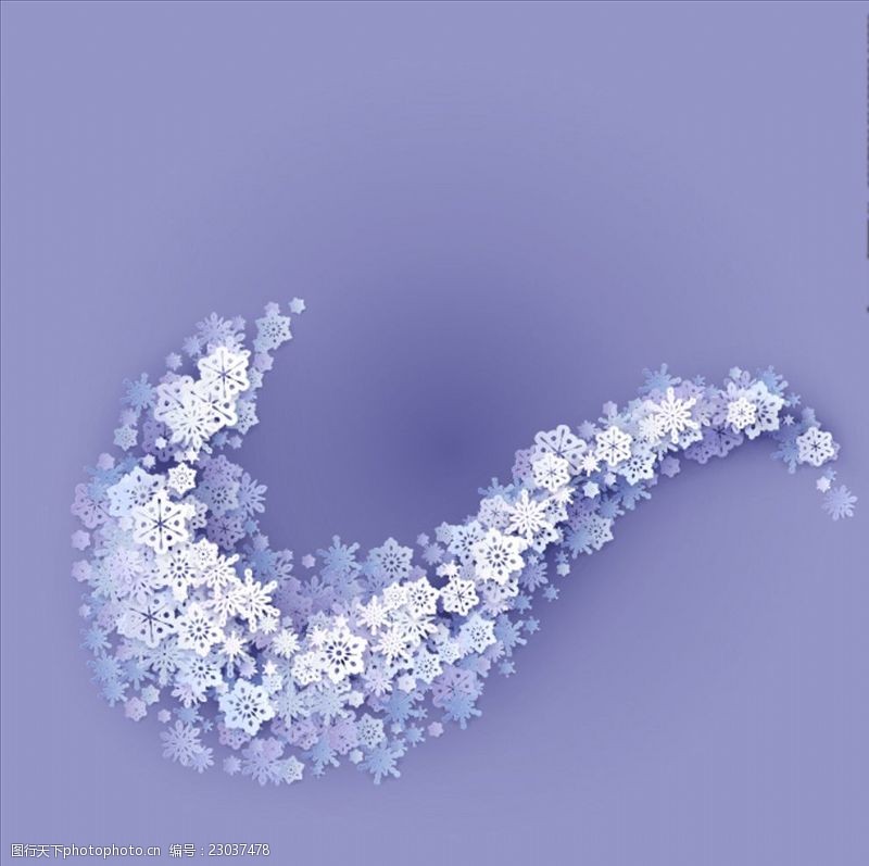 兰色背景浪漫紫色花朵背景