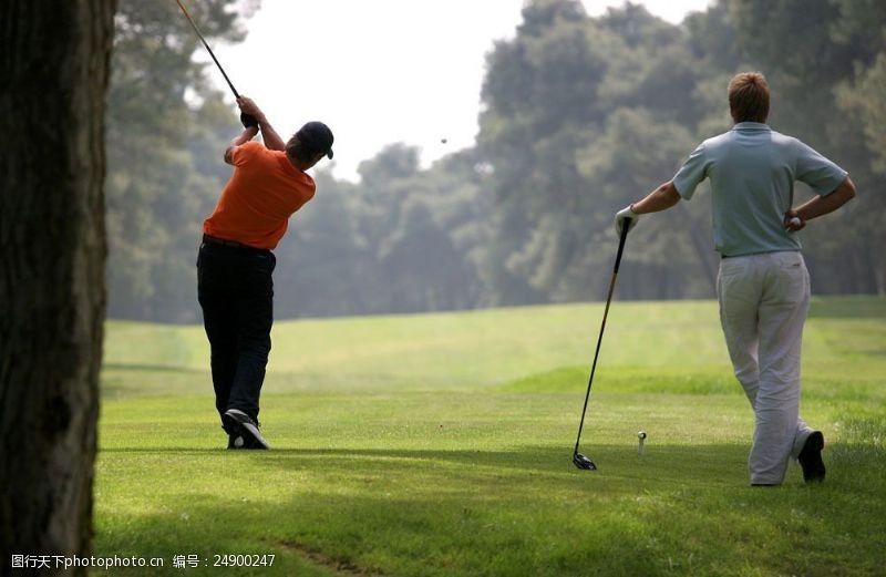 贵族运动高尔夫球运动图片
