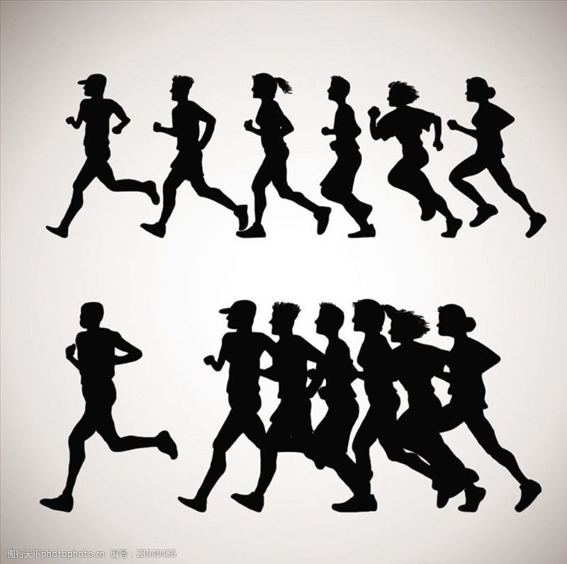 黑白人影图片免费下载 黑白人影素材 黑白人影模板 图行天下素材网