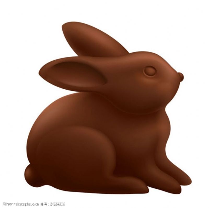 土鸡蛋复活节巧克力兔子